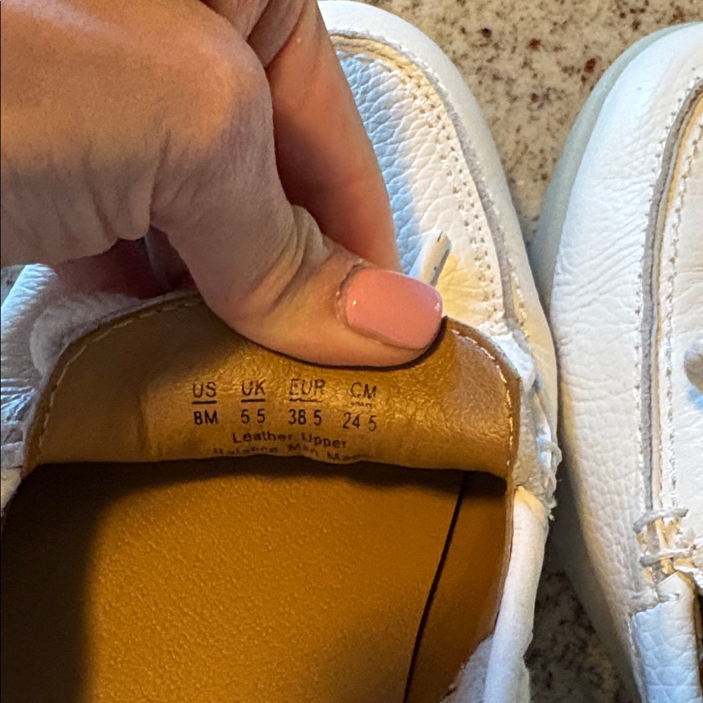 Naturalizer White Leather Loafers - Picture 5 of 5